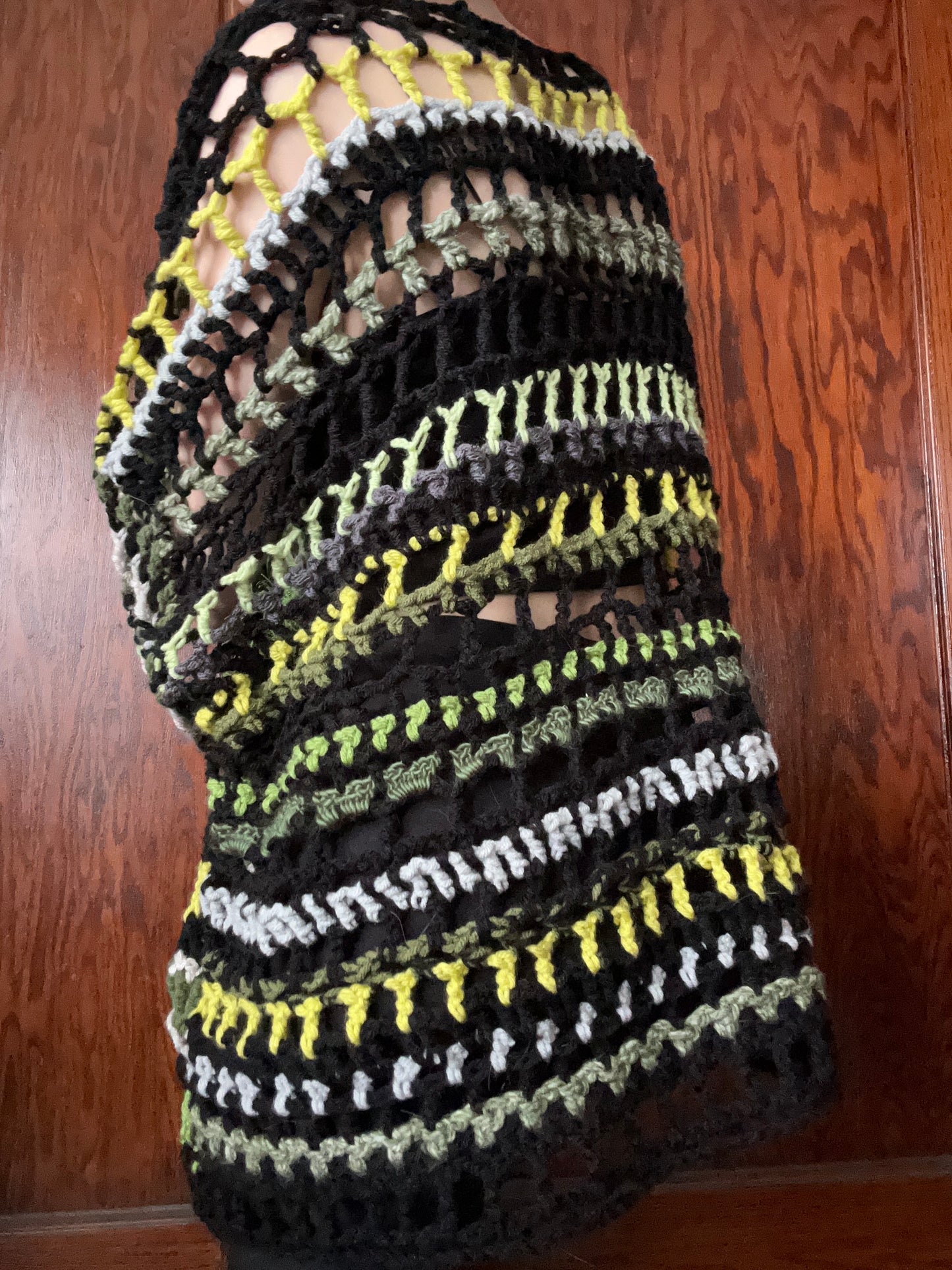 Green Junk Sweater