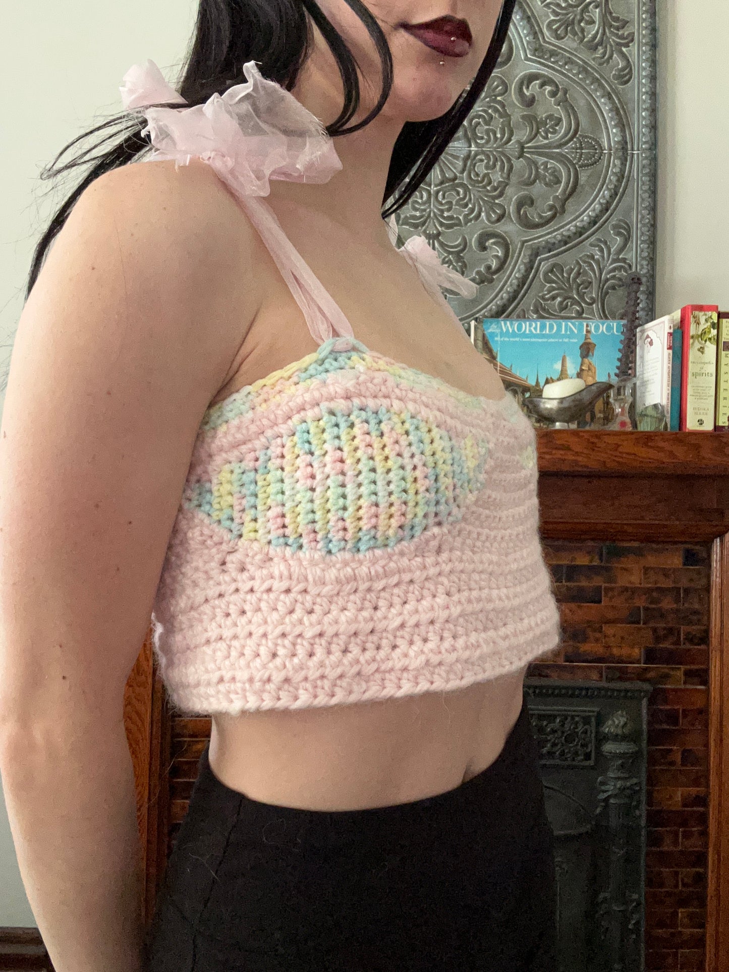 Babydoll bow top