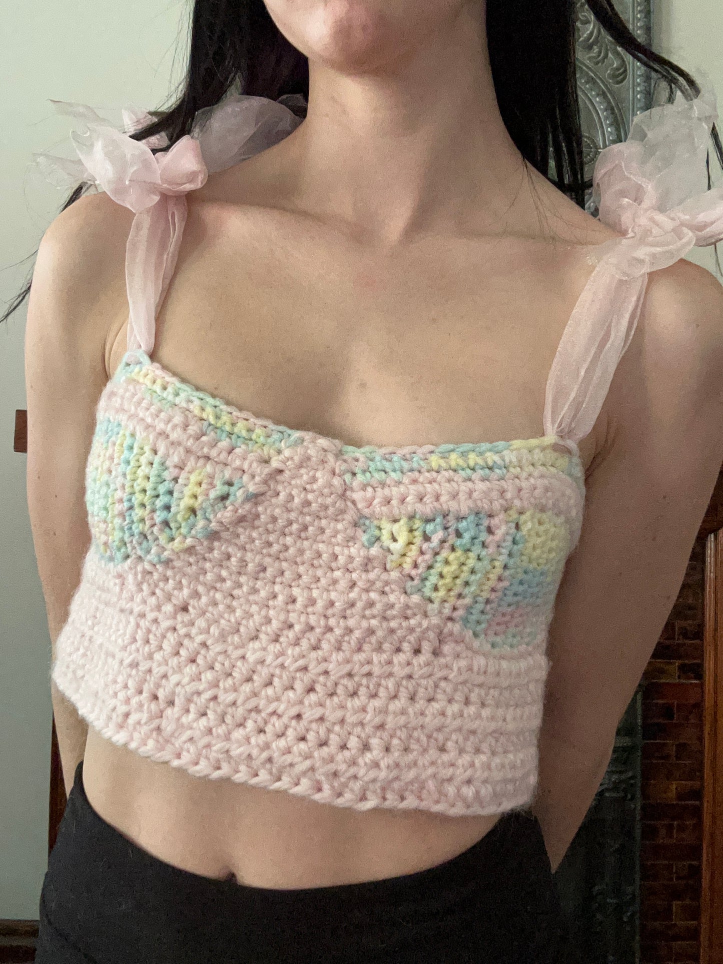 Babydoll bow top